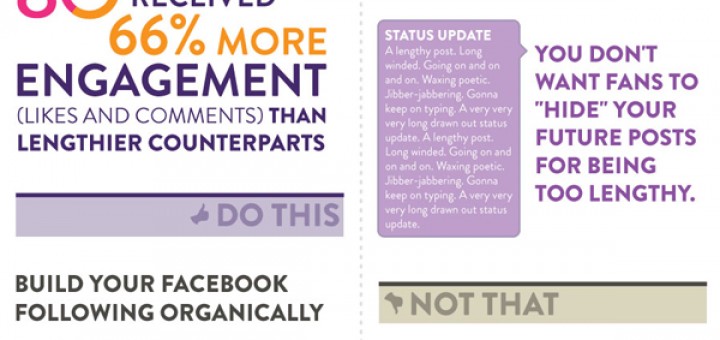 Infografía de Facebook: Qué hacer y no hacer en Facebook
