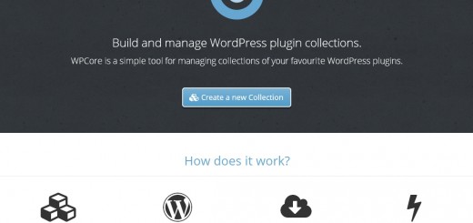 Portada del portal wpcore.com